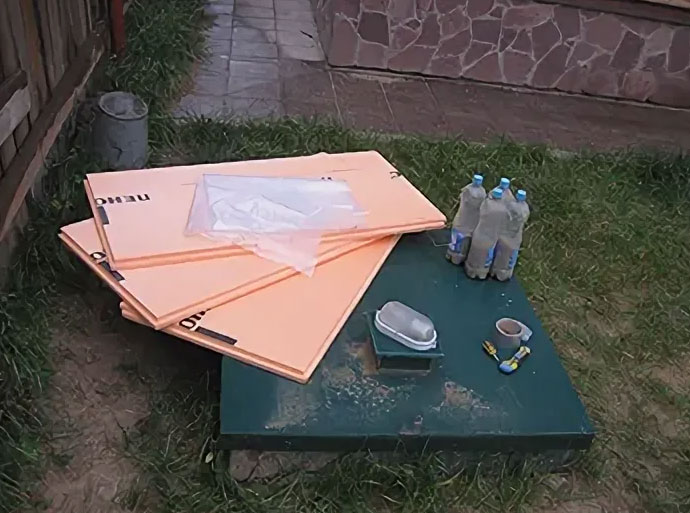 Консервация септика Топас в Шлиссельбурге